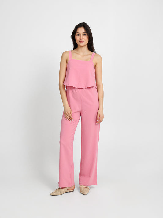 Flowy Sleeveless Jumpsuit