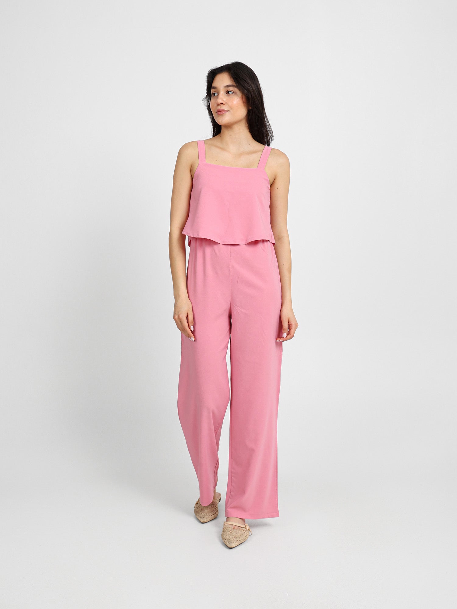Flowy Sleeveless Jumpsuit