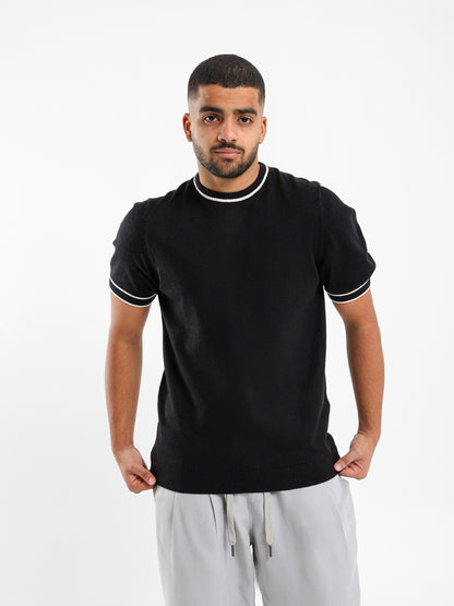 Round Neck Half Sleeves T-Shirt
