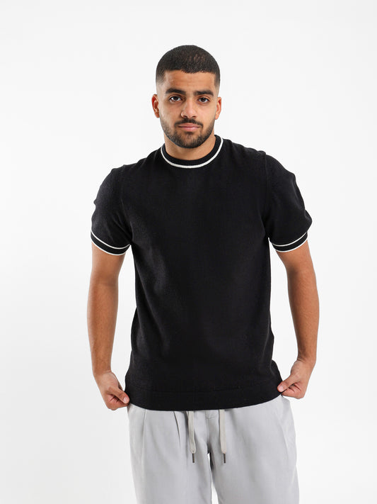 Round Neck Half Sleeves T-Shirt