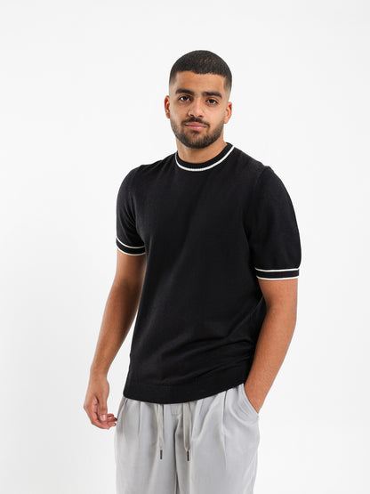 Round Neck Half Sleeves T-Shirt