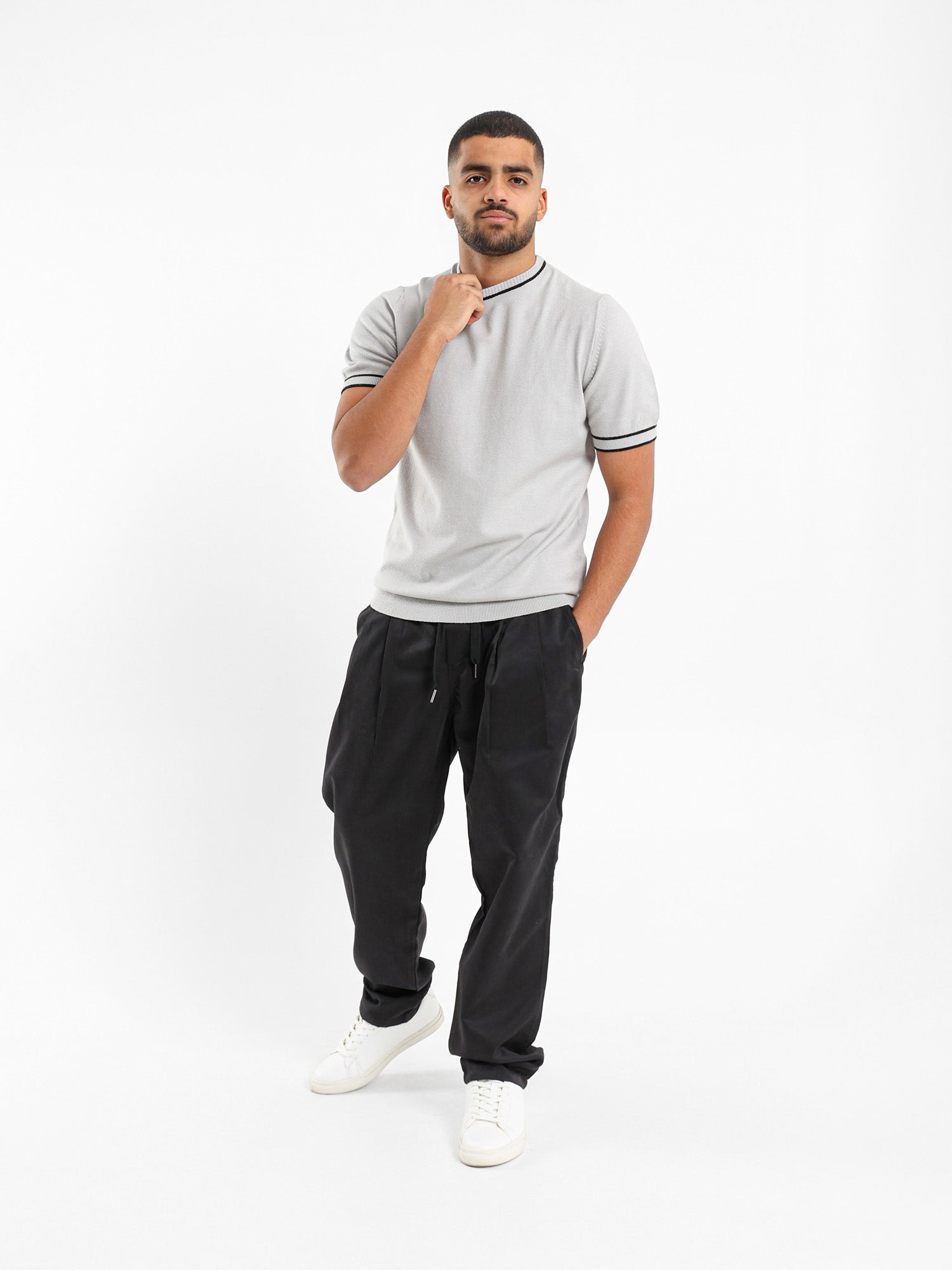 Round Neck Half Sleeves T-Shirt