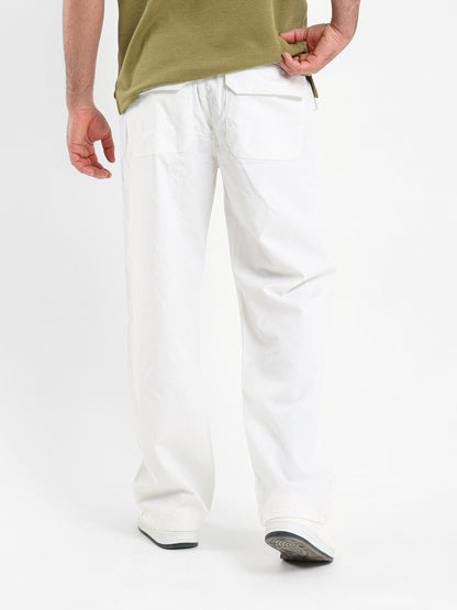 Loose Fit Pants With Big Pockets