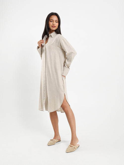 Casual Shirt Dress
