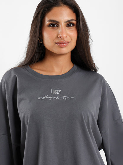 Dropped Shoulder Oversized