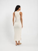 Textured Bubble Maxi Dress