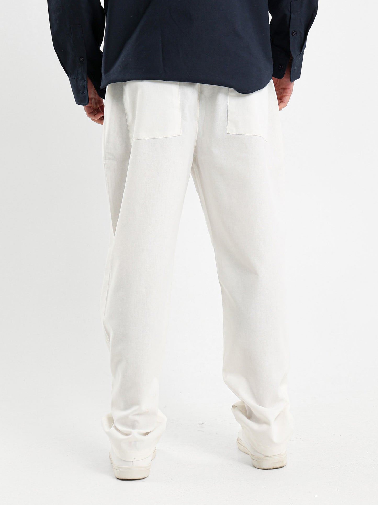 Drawcord Loose Pants