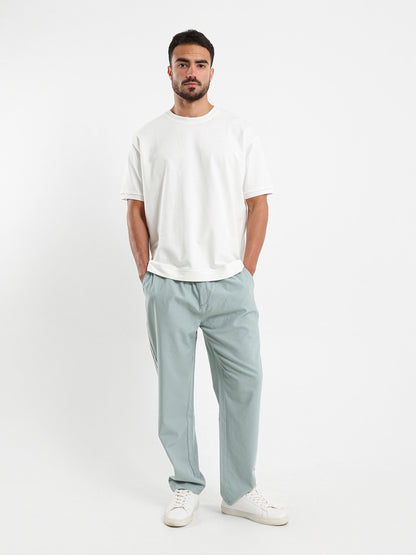 Drawcord Loose Pants