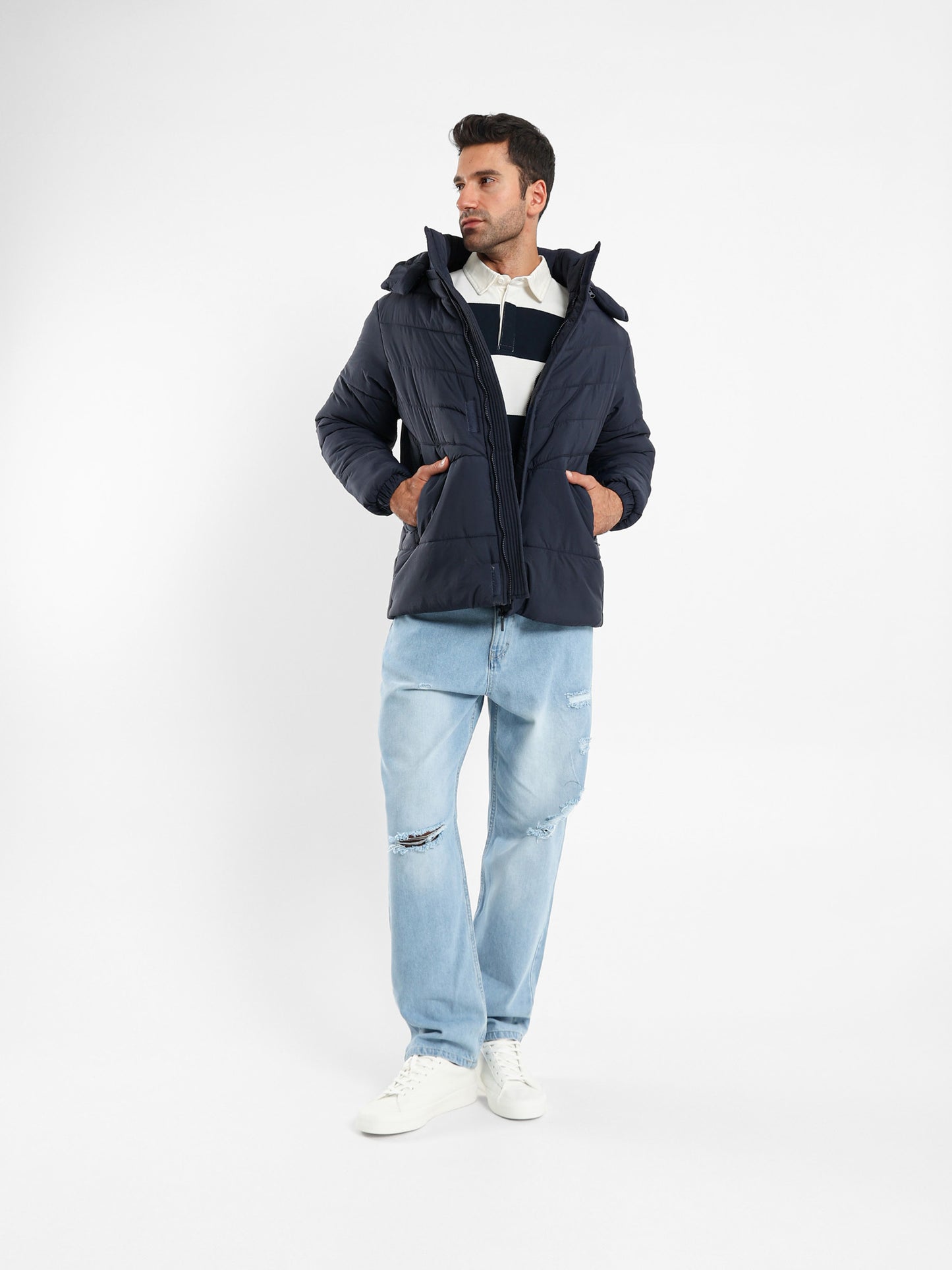 Waterproof Relaxed Fit Bomber Jacket