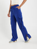 Cargo Pants With Slit Detail