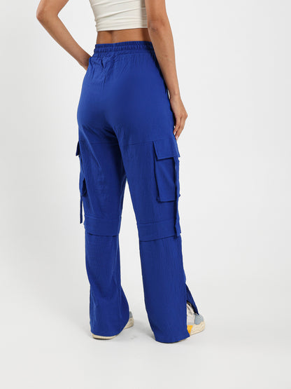 Cargo Pants With Slit Detail