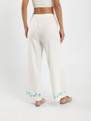 Comfortable Embroidered Pants