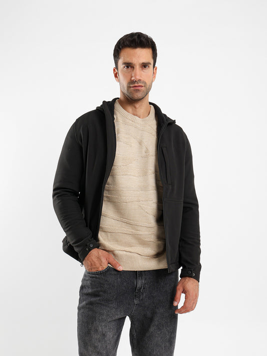 Hooded Fur-Lined Puffer Jacket