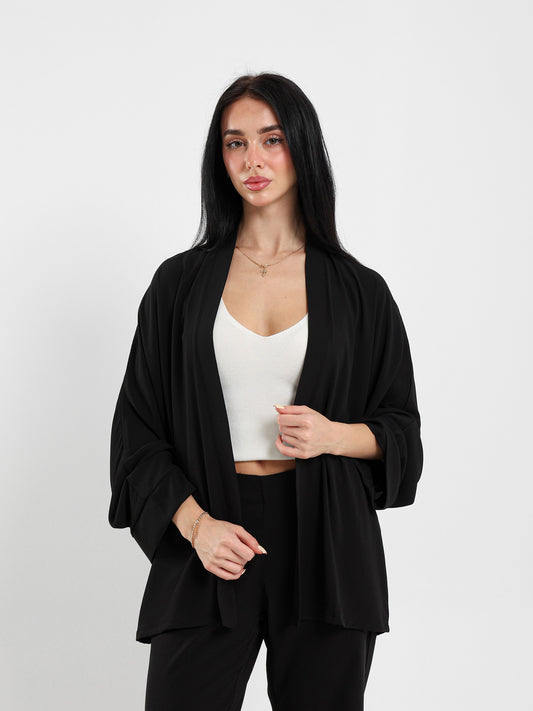 Open Front Kimono Jacket