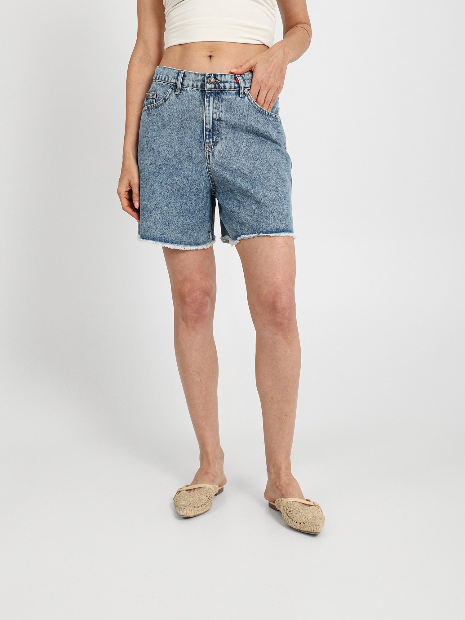 Medium Denim / 34 / Women