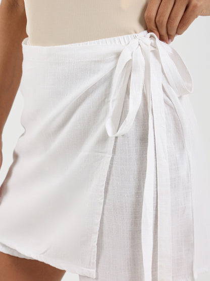 Linen Skort