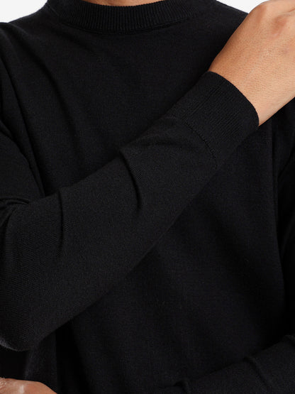 Slim Fit Moc Neck Pullover