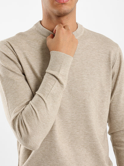Slim Fit Moc Neck Pullover