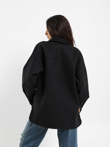 Soft Goukh Oversized Overshirt
