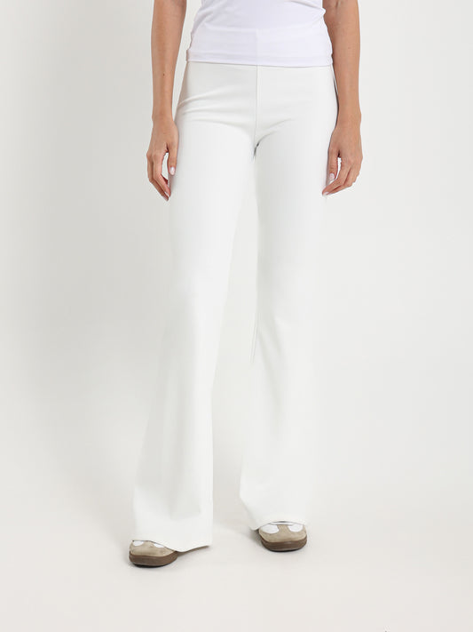 Ribbed Flared Pants