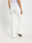 Ribbed Flared Pants