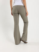 Ribbed Flared Pants
