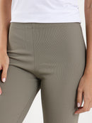 Ribbed Flared Pants