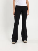 Ribbed Flared Pants