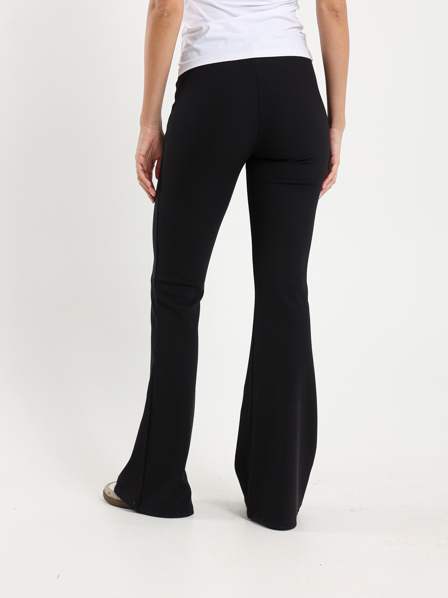 Ribbed Flared Pants