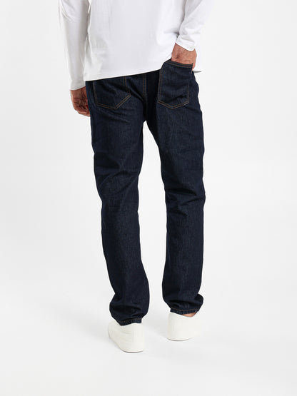 Regular Fit Same Wash Denim Jeans with Pockets