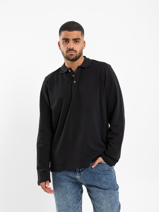 Long Sleeves Polo Shirt