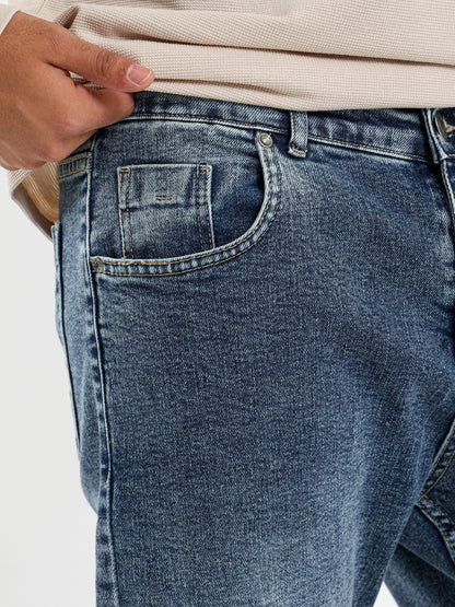 Slim Fit Denim Pants