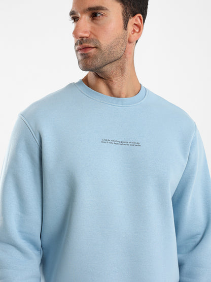 Relaxed Fit Sweatshirt with Print