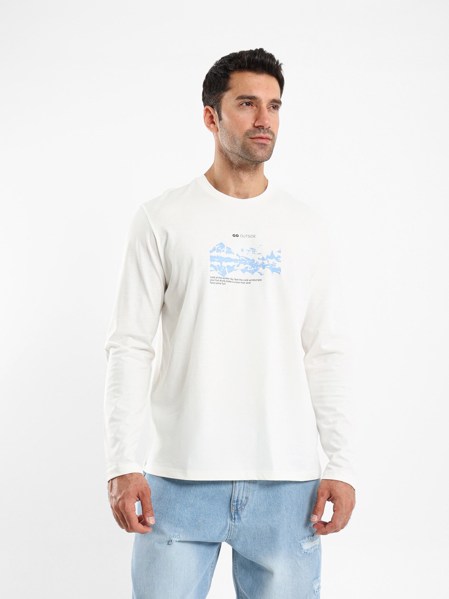 Long Sleeve Round Neck T-Shirt