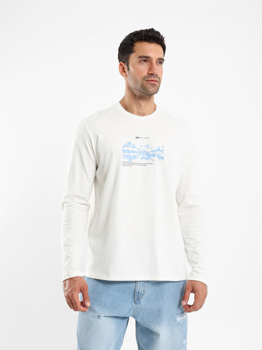 Long Sleeve Round Neck T-Shirt
