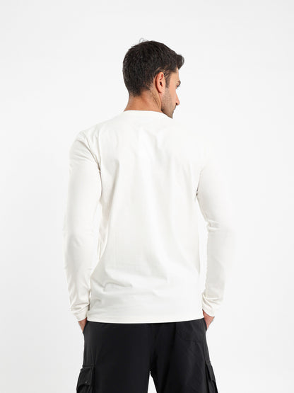 Regular Fit Heavy Jersey Long Sleeve T-Shirt