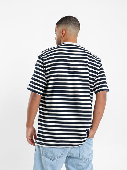 Striped Crew Neck T-Shirt