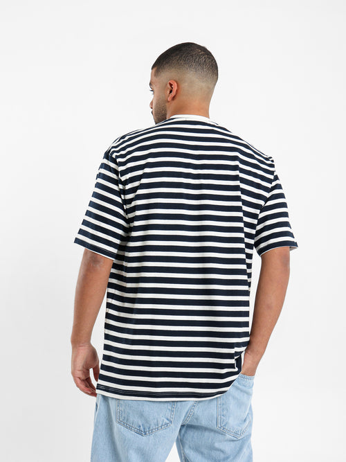 Striped Crew Neck T-Shirt