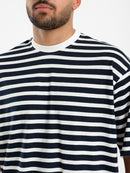 Striped Crew Neck T-Shirt