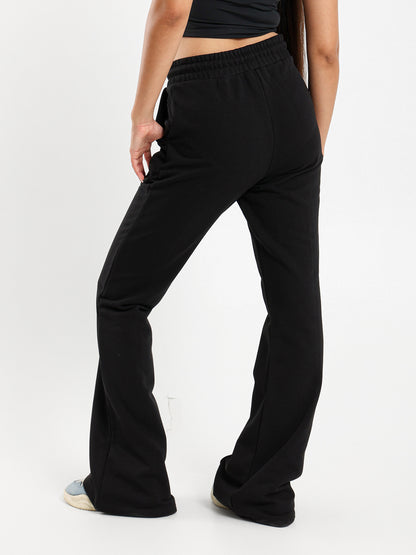 Flared Front Seam Pants