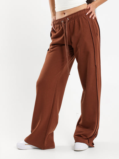 Seam Detail Straight Leg Jogger