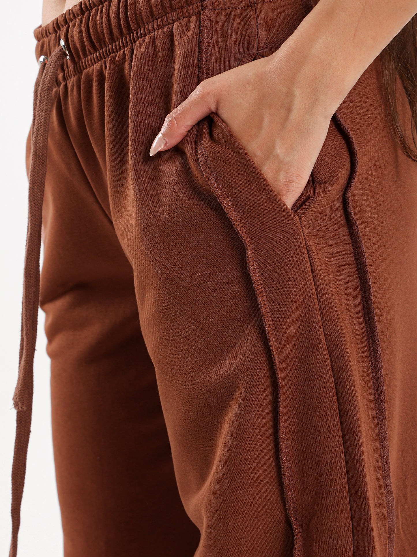 Seam Detail Straight Leg Jogger