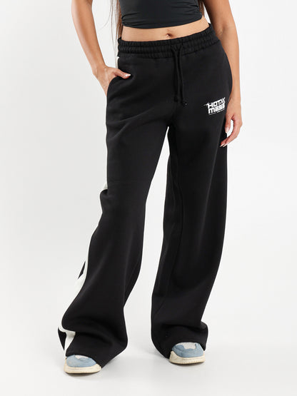 Wide Leg Side Stripe