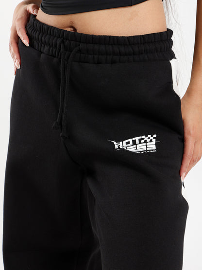 Wide Leg Side Stripe