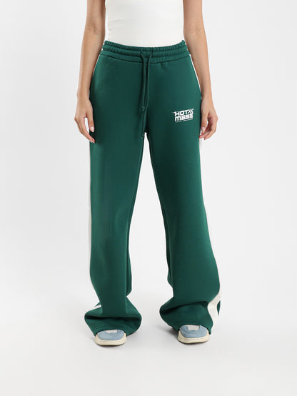 Wide Leg Side Stripe