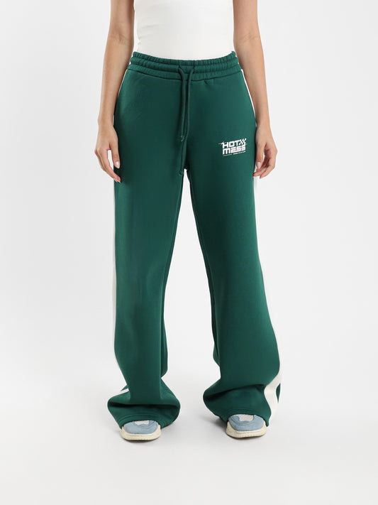 Wide Leg Side Stripe