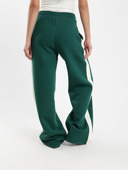 Wide Leg Side Stripe