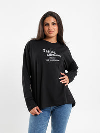 Long Sleeves Oversized T-Shirt