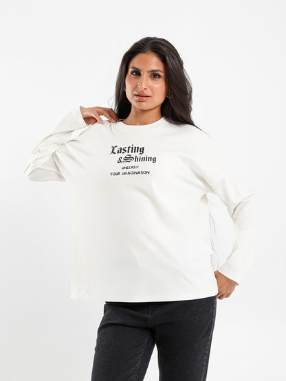 Long Sleeves Oversized T-Shirt