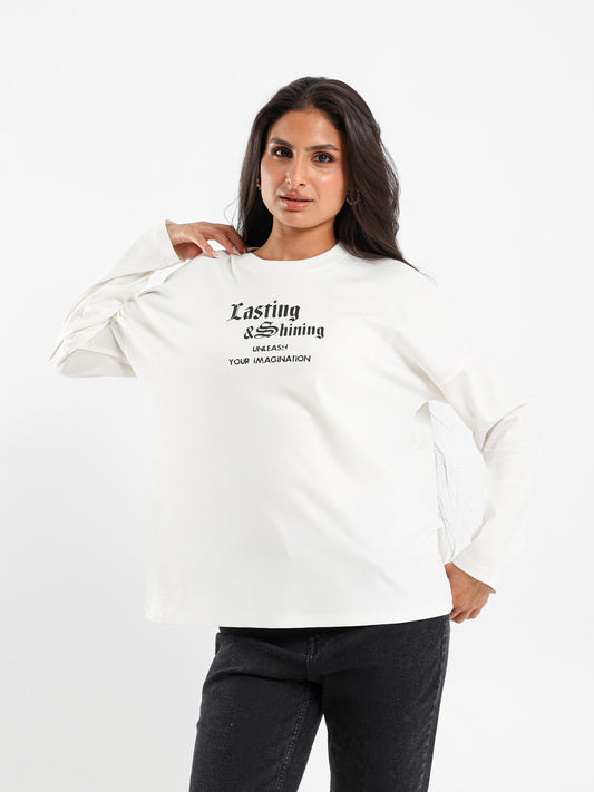Long Sleeves Oversized T-Shirt